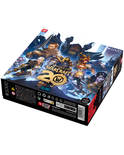 Puzzle Gaming World of Warcraft 20th Anniversary 1000 elementów Promocja Ferie Zimowe