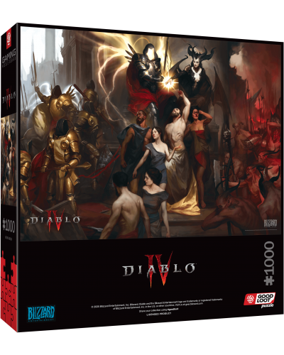 Puzzle Gaming Diablo IV Birth of Nephalem 1000 elementów Promocja Ferie Zimowe