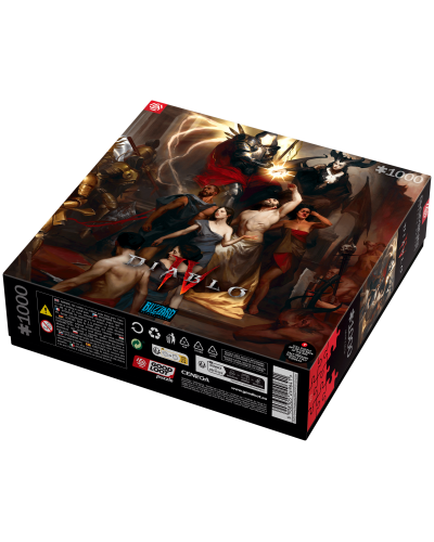 Puzzle Gaming Diablo IV Birth of Nephalem 1000 elementów Promocja Ferie Zimowe