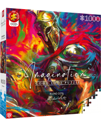 Puzzle Imagination Blend Cota The Illyrian Warrior / Iliryjski Wojownik 1000 elementów Promocja Ferie Zimowe