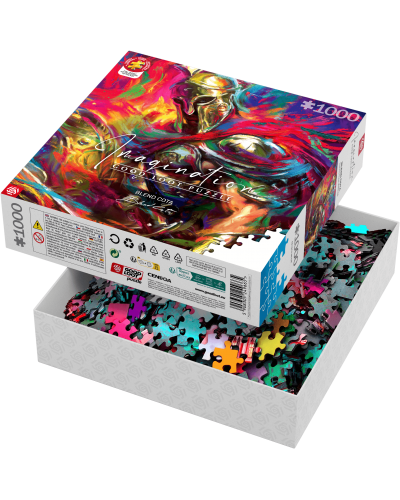 Puzzle Imagination Blend Cota The Illyrian Warrior / Iliryjski Wojownik 1000 elementów Promocja Ferie Zimowe