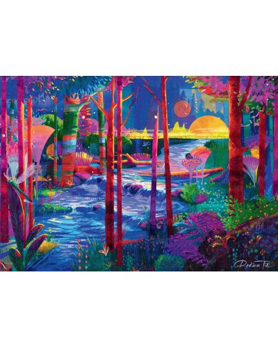 Puzzle Imagination Redina Tili Sleeping Giants / Śpiące Olbrzymy 1000 elementów