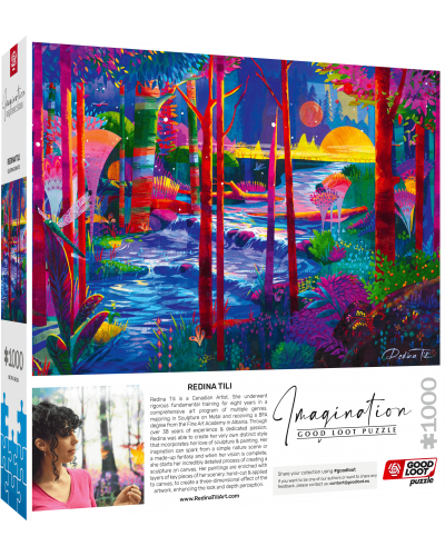 Puzzle Imagination Redina Tili Sleeping Giants / Śpiące Olbrzymy 1000 elementów