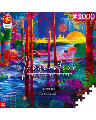 Puzzle Imagination Redina Tili Sleeping Giants / Śpiące Olbrzymy 1000 elementów