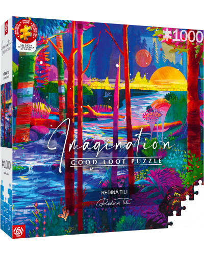 Puzzle Imagination Redina Tili Sleeping Giants / Śpiące Olbrzymy 1000 elementów