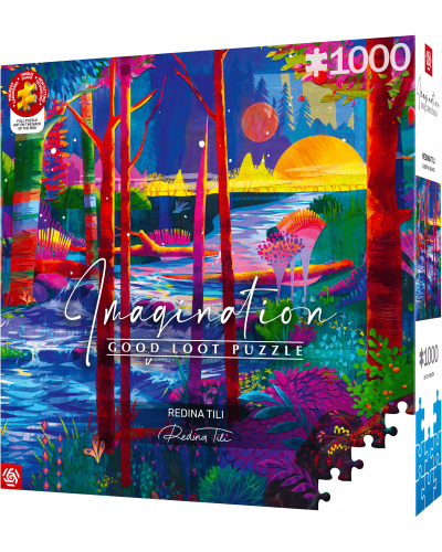 Puzzle Imagination Redina Tili Sleeping Giants / Śpiące Olbrzymy 1000 elementów