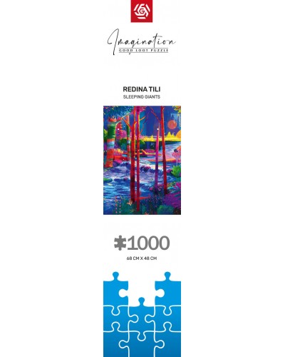 Puzzle Imagination Redina Tili Sleeping Giants / Śpiące Olbrzymy 1000 elementów