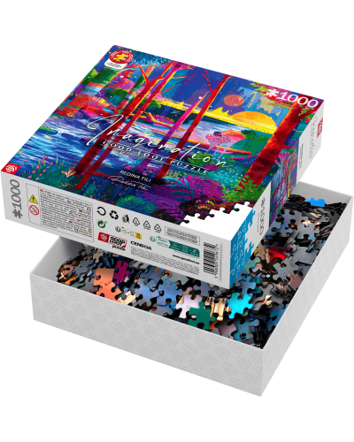 Puzzle Imagination Redina Tili Sleeping Giants / Śpiące Olbrzymy 1000 elementów