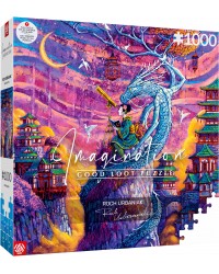 Puzzle Imagination Roch Urbaniak Sakura i Ryu 1000 elementów 