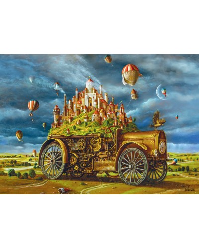 Puzzle Imagination Arkadiusz Dzielawski Wielka Przeprowadzka 1000 elementów Puzzle Imagination Arkadiusz Dzielawski Wielka Przeprowadzka 1000 elementów