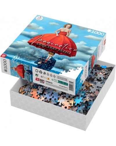 Puzzle Imagination Rafał Olbiński Defence Against Banality Puzzles 1000 elementów 