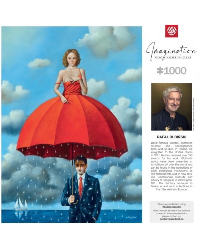 Puzzle Imagination Rafał Olbiński Defence Against Banality Puzzles 1000 elementów 