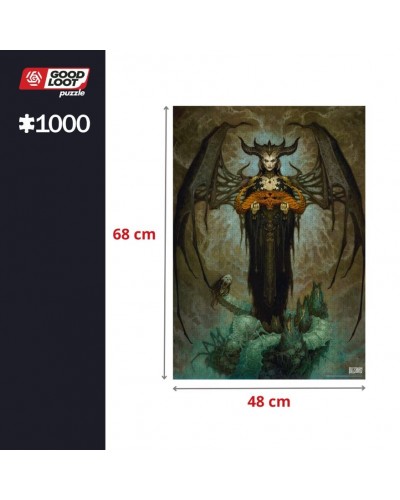 Puzzle Gaming Diablo IV Lilith Puzzle 1000 elementów Puzzle Gaming Diablo IV Lilith Puzzle 1000 elementów
