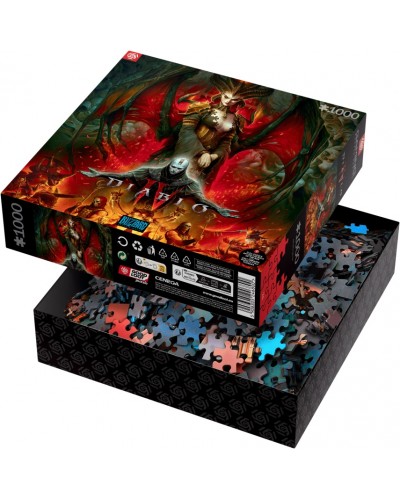Puzzle Gaming Diablo IV Lilith Composition Puzzles 1000 elementów Puzzle Gaming Diablo IV Lilith Composition Puzzles 1000 elementów
