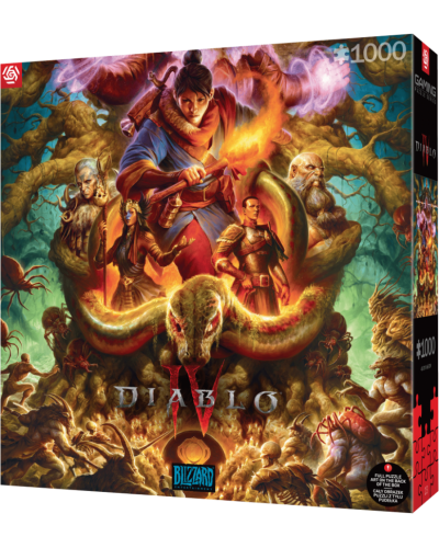 Puzzle Gaming Diablo IV Horadrim Puzzles 1000 elementów Puzzle Gaming Diablo IV Horadrim Puzzles 1000 elementów