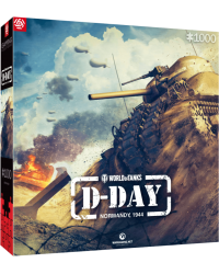 Puzzle Gaming World of Tanks D-Day Puzzles 1000 elementów Promocja Ferie Zimowe