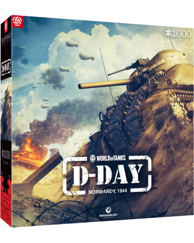 Puzzle Gaming World of Tanks D-Day Puzzles 1000 elementów Promocja Ferie Zimowe Puzzle Gaming World of Tanks D-Day Puzzles 1000 elementów Promocja Ferie Zimowe