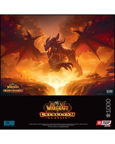 Puzzle Gaming World of Warcraft Cataclysm Classic Puzzles 1000 elementów Puzzle Gaming World of Warcraft Cataclysm Classic Puzzles 1000 elementów