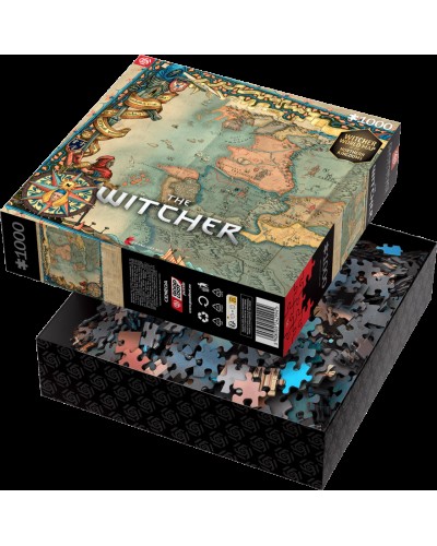 Puzzle Gaming Wiedźmin Królestwa Północy puzzle 1000 elementów 