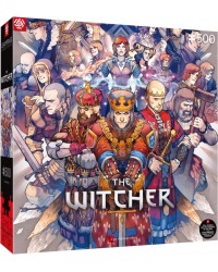 Puzzle Gaming The Witcher Northern Realms Puzzles 500 elementów Promocja Ferie Zimowe