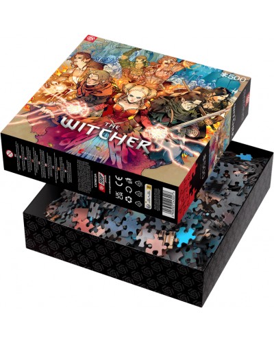 Puzzle Gaming Wiedźmin Scoia'tael Puzzles 500 elementów Promocja Ferie Zimowe