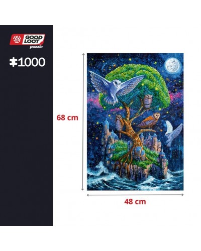 Puzzle Imagination Roch Urbaniak Wyspa Sów 1000 elementów 