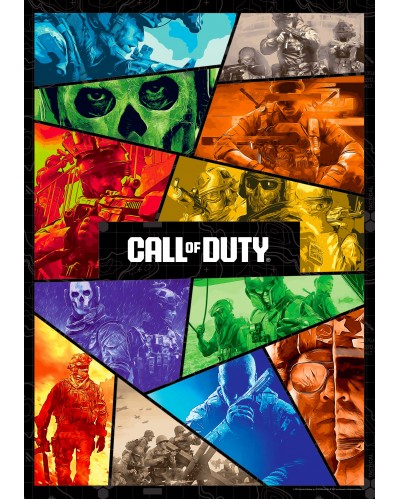 Puzzle Gaming Call of Duty Operators Collage 1000 Elementów *Nowość Promocja Ferie Zimowe