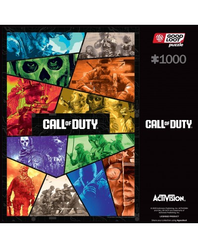 Puzzle Gaming Call of Duty Operators Collage 1000 Elementów *Nowość Promocja Ferie Zimowe