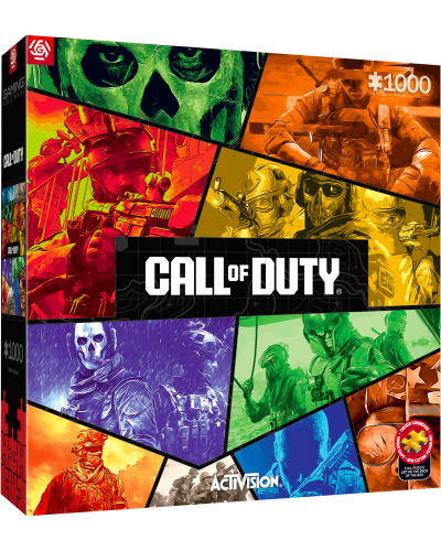 Puzzle Gaming Call of Duty Operators Collage 1000 Elementów *Nowość Promocja Ferie Zimowe