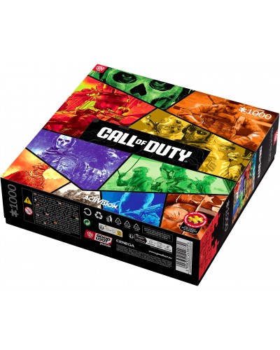 Puzzle Gaming Call of Duty Operators Collage 1000 Elementów *Nowość Promocja Ferie Zimowe