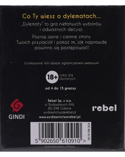 Dylematy Gra karciana