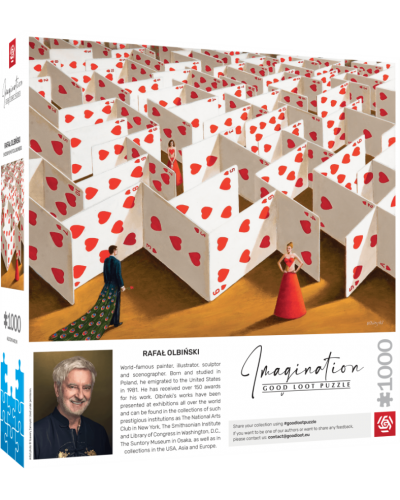 Puzzle Imagination Rafał Olbiński Excessive Meticulousness 1000 elementów Puzzle Imagination Rafał Olbiński Excessive Meticulousness 1000 elementów