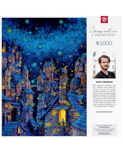 Puzzle Imagination Roch Urbaniak Concert on the Chimney / Koncert na kominie 1000 Elementów Promocja Ferie Zimowe