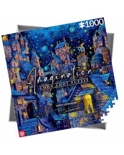 Puzzle Imagination Roch Urbaniak Concert on the Chimney / Koncert na kominie 1000 Elementów Promocja Ferie Zimowe
