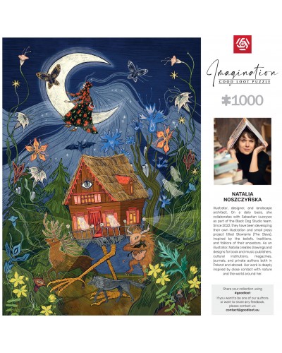 Puzzle Imagination Natalia Noszczyńska Słowiański Świat Nadchodzi 1000 Elementów *Nowość