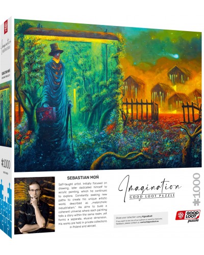 Puzzle Imagination Sebastian Moń Stationary Traveller II 1000 Elementów *Nowość