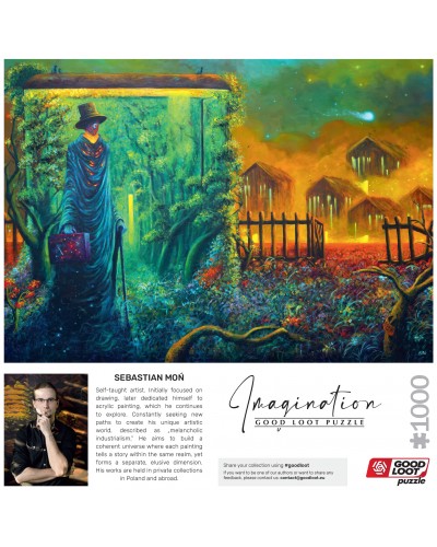 Puzzle Imagination Sebastian Moń Stationary Traveller II 1000 Elementów *Nowość