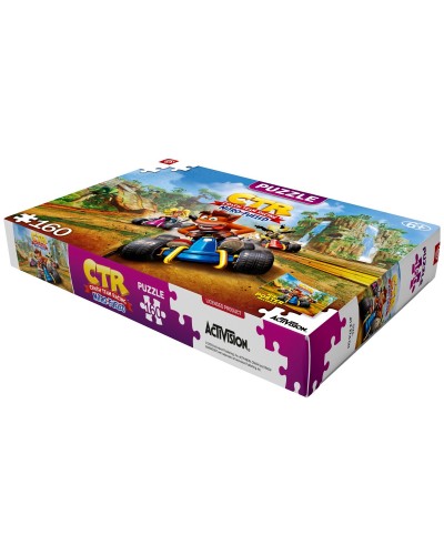 Puzzle Kids Team Racing Nitro Fueled 160 Elementów Promocja Ferie Zimowe