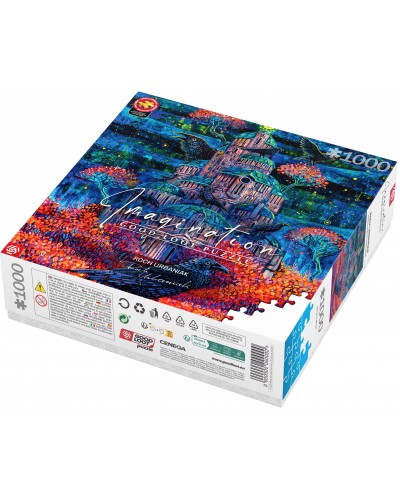Puzzle Imagination Roch Urbaniak Twierdza Pani Kruków 1000 Elementów *Nowość