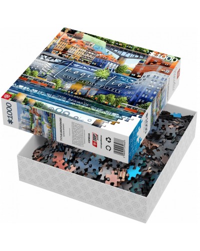 Puzzle Imagination Tytus Brzozowski Warsaw Bridges / Warszawskie mosty 1000 Elementów Promocja Ferie Zimowe Puzzle Imagination Tytus Brzozowski Warsaw Bridges / Warszawskie mosty 1000 Elementów Promocja Ferie Zimowe