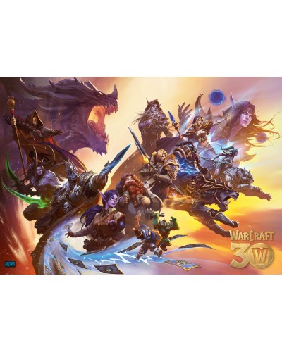 Puzzle Gaming Warcraft 30th Anniversary 1000 Elementów *Nowość