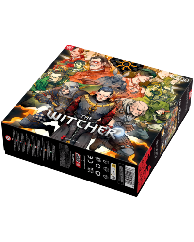 Puzzle Gaming  Wiedźmin Nilfgaard 500 elementów Promocja Ferie Zimowe