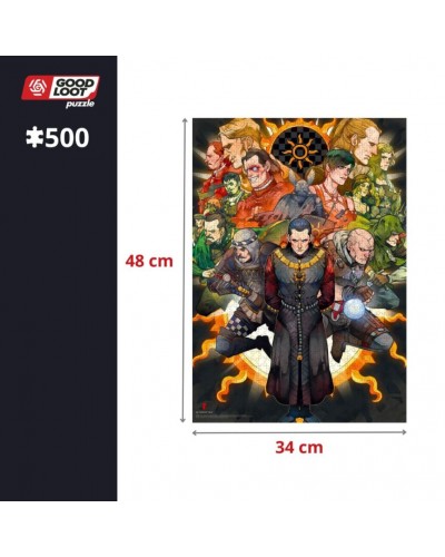 Puzzle Gaming  Wiedźmin Nilfgaard 500 elementów Promocja Ferie Zimowe