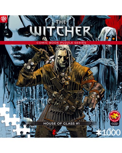 Puzzle Comic Book The Witcher House of Glass 1000 elementów *Nowość