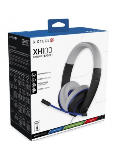 Słuchawki przewodowe Headset Gioteck XH100 Multiplatform