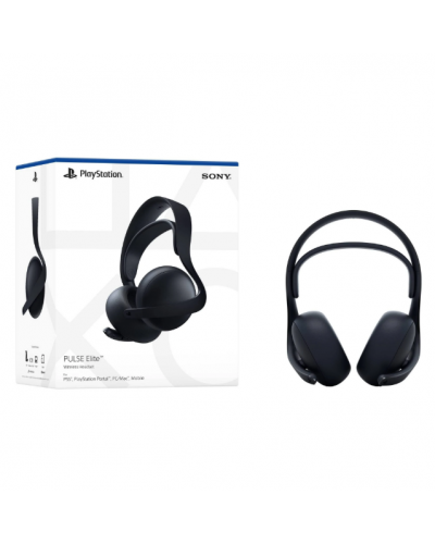 Słuchawki SONY Playstation 5 Pulse Elite Bezprzewodowe Nauszne Midnight Black