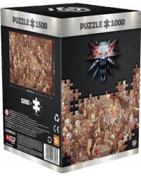 Puzzle The Witcher Wiedźmin Birthday 1000 elementów