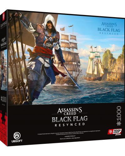 Assassin's Creed Black Flag Resynced Gaming Puzzle 1000 elementów