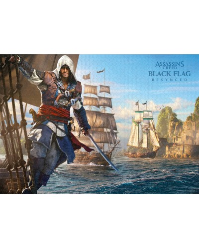 Assassin's Creed Black Flag Resynced Gaming Puzzle 1000 elementów