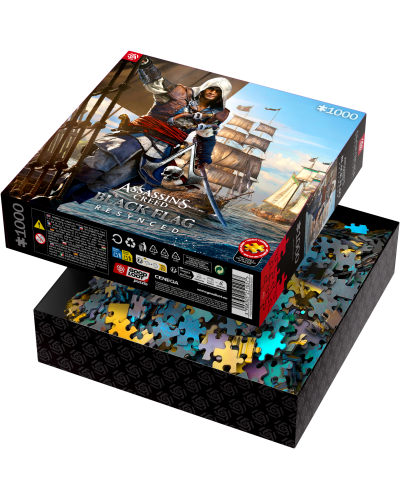 Assassin's Creed Black Flag Resynced Gaming Puzzle 1000 elementów